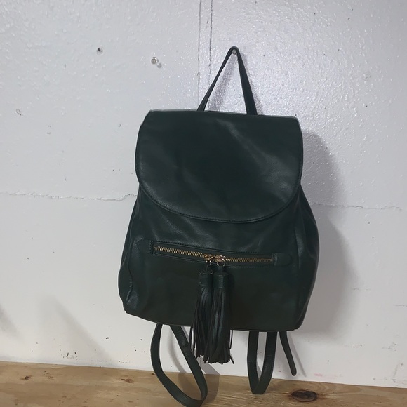 Forever 21 Dark Green Backpack - Picture 5 of 9
